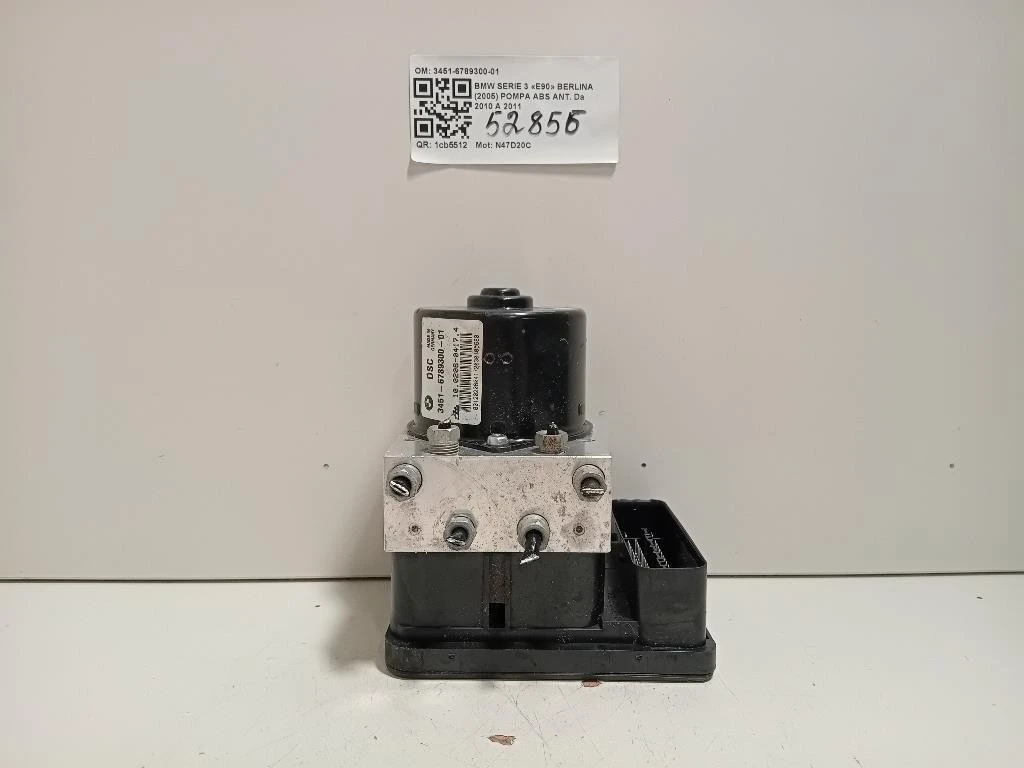 Pompa ABS ANT 3451-6789300-01 Bmw Serie 3 E90 Berlina 2005