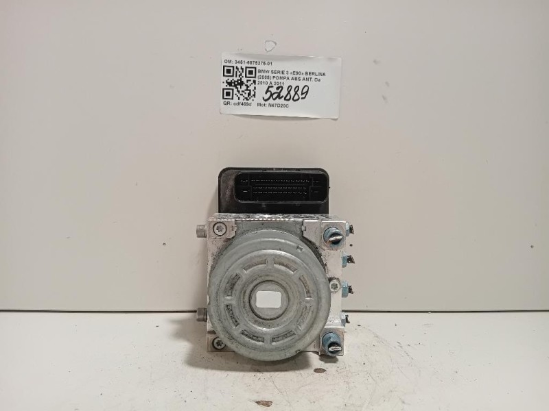 Pompa ABS ANT 3451-6875275-01 Bmw Serie 3 E90 Berlina 2005