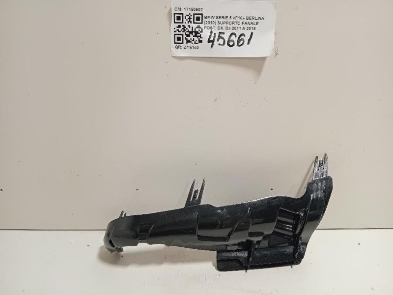 Supporto Fanale POST DX 17150902 Bmw Serie 5 F10 Berlina 2010