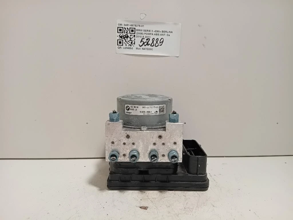 Pompa ABS ANT 3451-6875275-01 Bmw Serie 3 E90 Berlina 2005