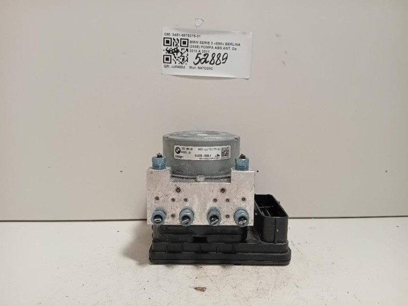 Pompa ABS ANT 3451-6875275-01 Bmw Serie 3 E90 Berlina 2005
