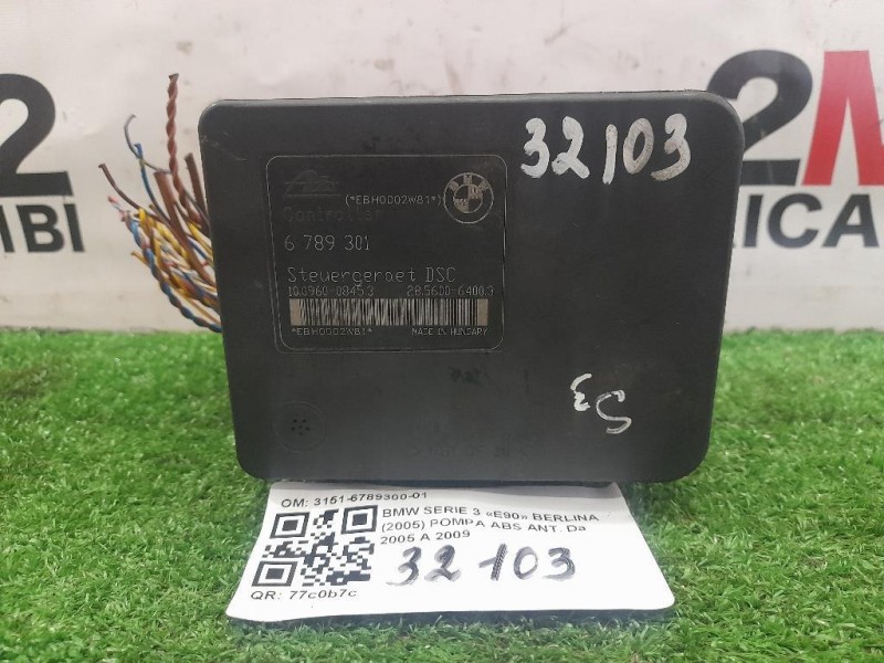 Pompa ABS ANT 3151-6789300-01 Bmw Serie 3 E90 Berlina 2005