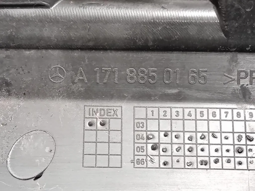 Supporto Fendinebbia SX A1718850165 Mercedes Classe SLK R171 2004