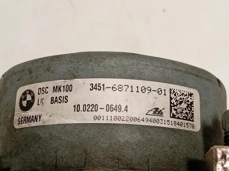 Pompa ABS ANT 10022006494 Bmw Serie 3 F30 Berlina 2012