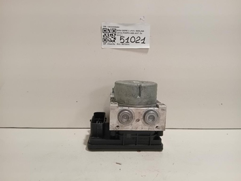 Pompa ABS ANT 10022006494 Bmw Serie 3 F30 Berlina 2012
