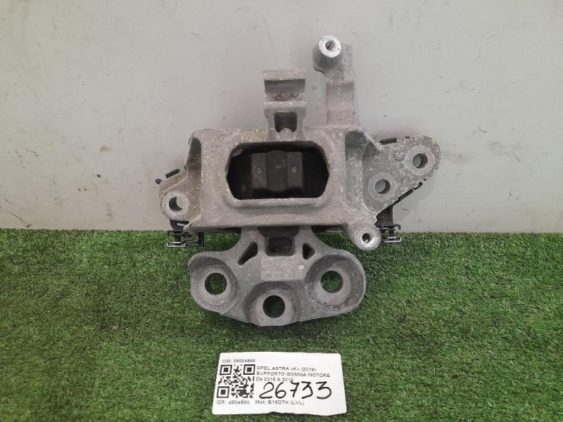 Supporto Gomma Motore 39004955 Opel Astra K 2016