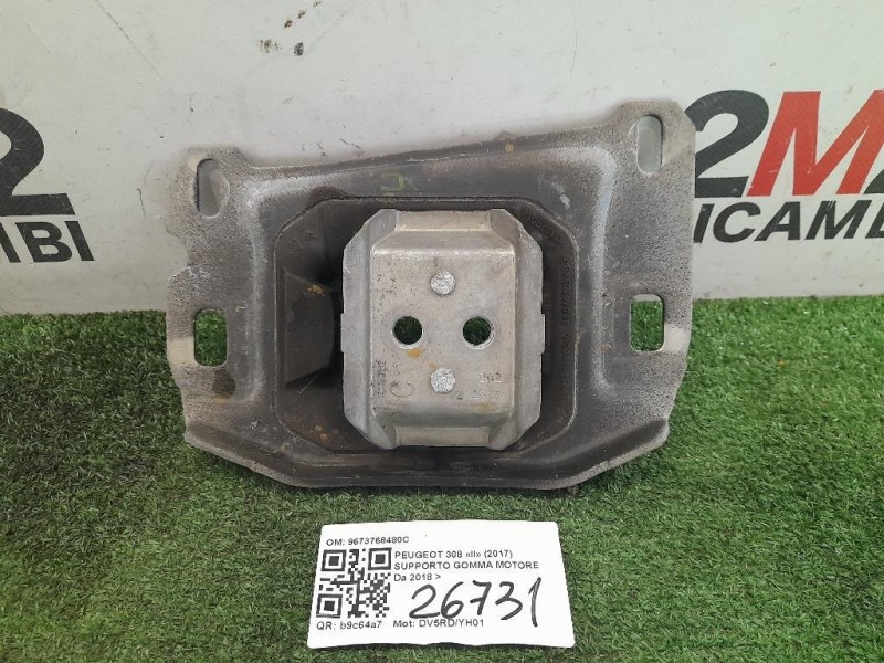 Supporto Gomma Motore 9673768480C Peugeot 308 II 2017