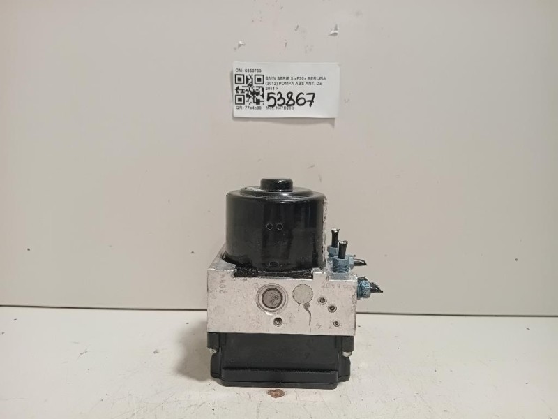 Pompa ABS ANT 6860733 Bmw Serie 3 F30 Berlina 2012