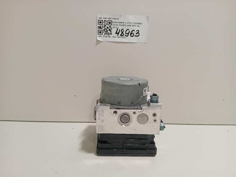 Pompa ABS ANT 3451-6871109-01 Bmw Serie 3 F31 Touring 2012