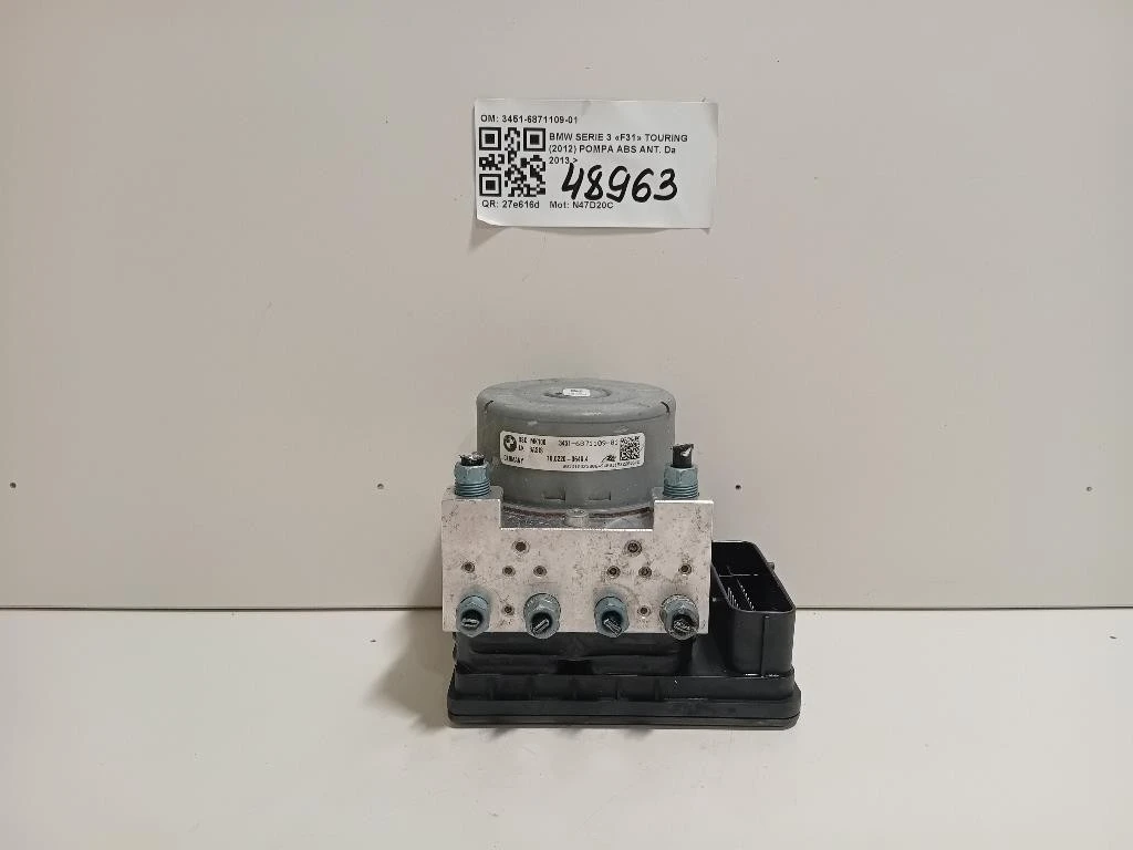 Pompa ABS ANT 3451-6871109-01 Bmw Serie 3 F31 Touring 2012