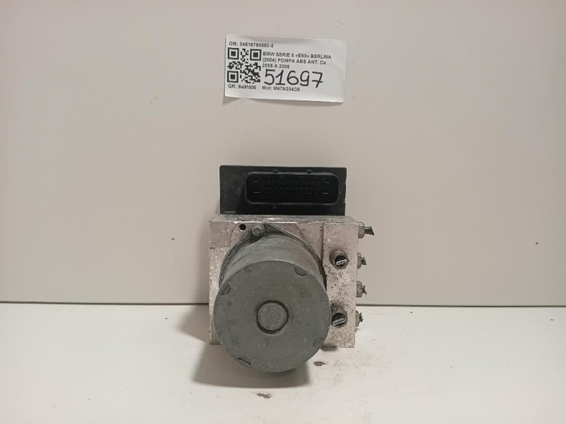 Pompa ABS ANT 34516768550-0 Bmw Serie 5 E60 Berlina 2004