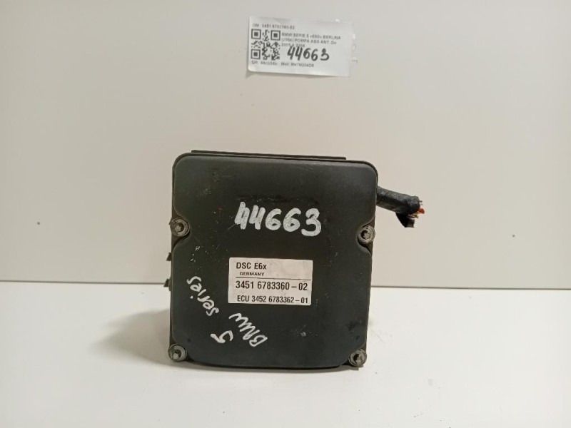 Pompa ABS ANT 3451 6783360-02 Bmw Serie 5 E60 Berlina 2004