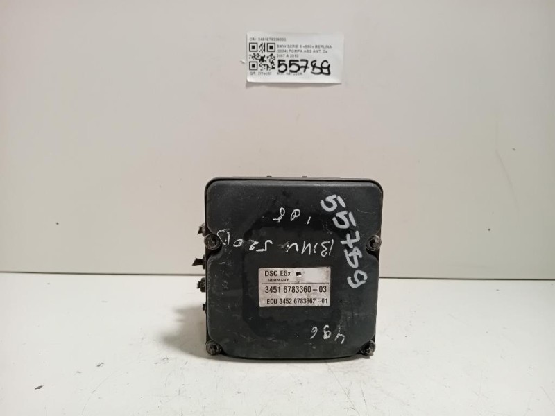 Pompa ABS ANT 3451678336003 Bmw Serie 5 E60 Berlina 2004