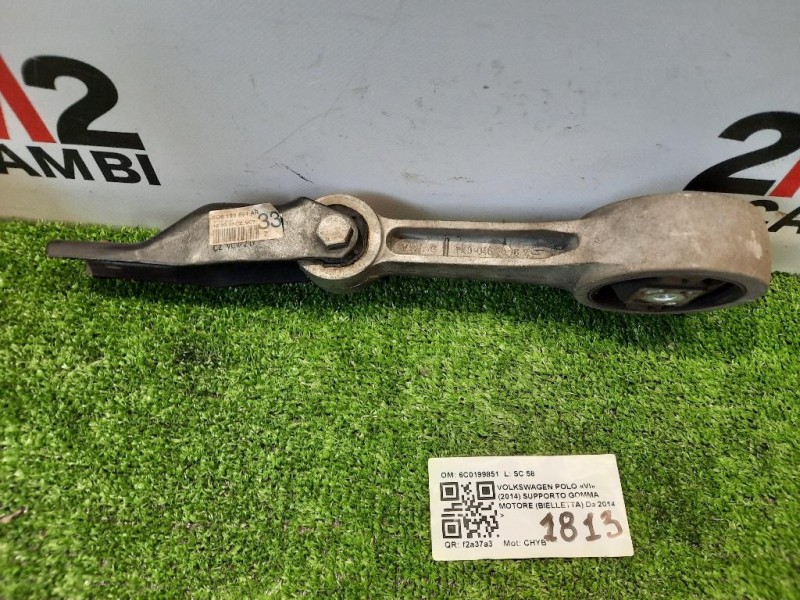 Supporto Gomma Motore Bielletta 6C0199851 Volkswagen POLO VI 2014