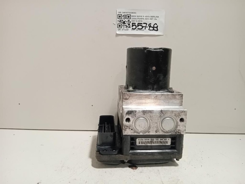 Pompa ABS ANT 3451678336003 Bmw Serie 5 E60 Berlina 2004