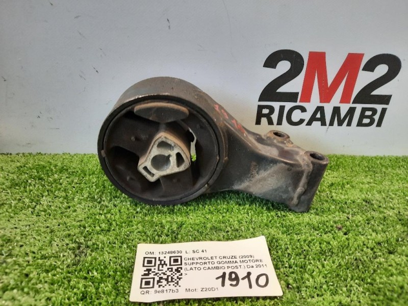 Supporto Gomma Motore LATO Cambio POST 13248630 Chevrolet Cruze 2009