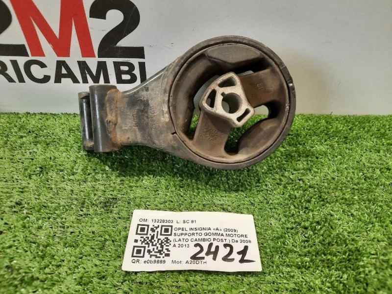 Supporto Gomma Motore LATO Cambio POST 13228303 Opel Insignia A 2009