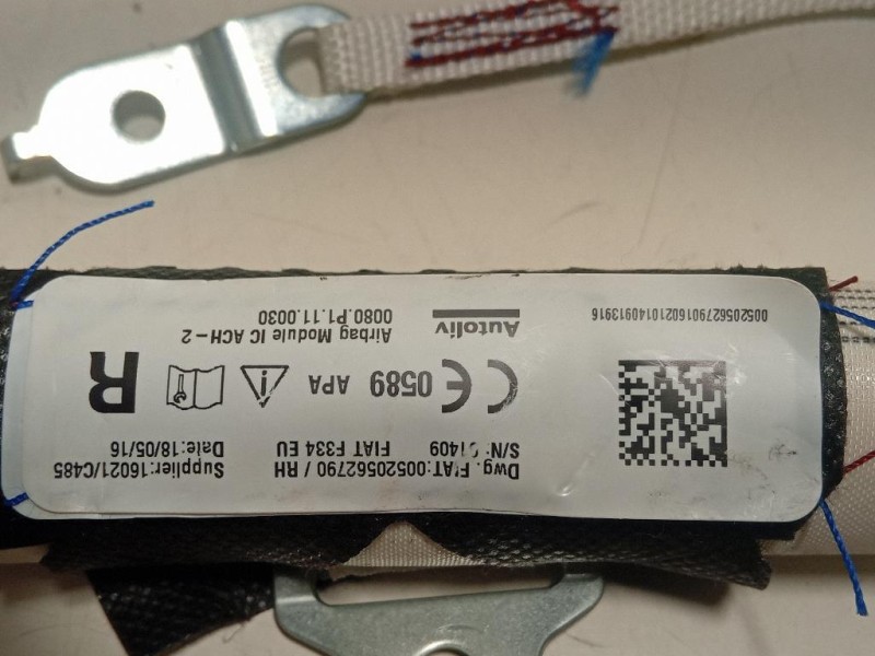 Air-bag A Tendina DX 520562790 Fiat 500X 2015