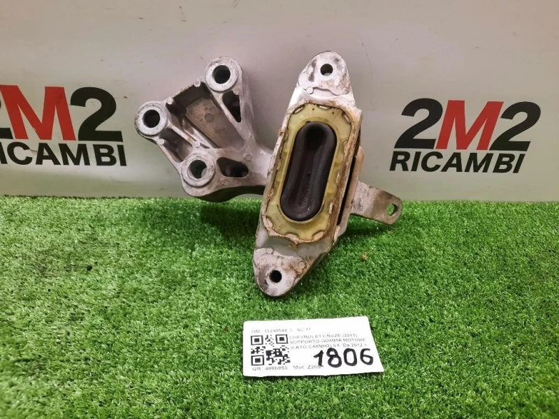 Supporto Gomma Motore LATO Cambio SX 13248544 Chevrolet Cruze 2011