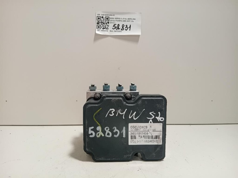 Pompa ABS ANT 34516863404-01 Bmw Serie 5 F10 Berlina 2012
