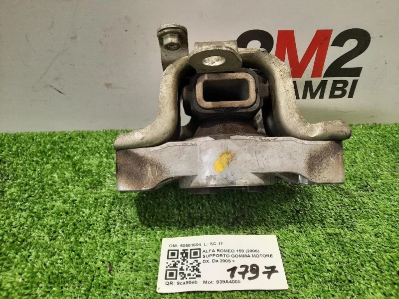 Supporto Gomma Motore DX 50501604 Alfa Romeo 159 2006