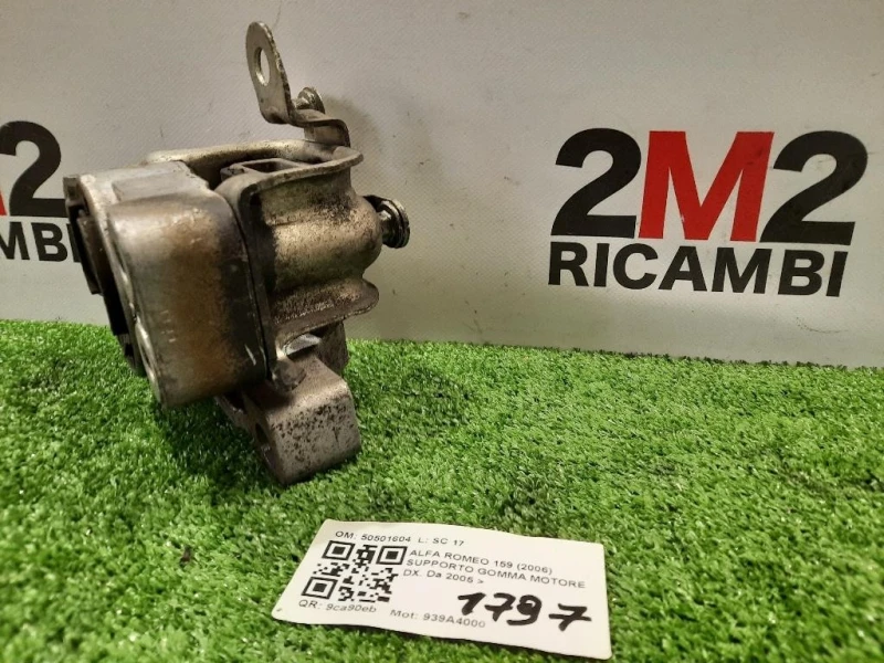 Supporto Gomma Motore DX 50501604 Alfa Romeo 159 2006