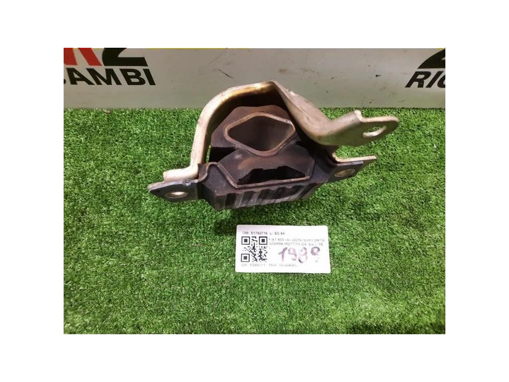 Supporto Gomma Motore DX 51792716 Fiat 500 II 2015