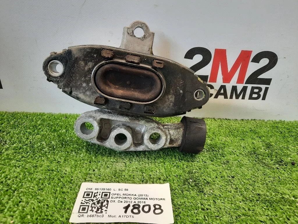 Supporto Gomma Motore DX 95135160 Opel Mokka 2013