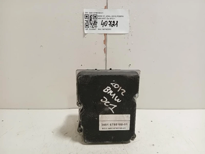 Pompa ABS ANT 3451 6795188-01 Bmw X1 E84 2010