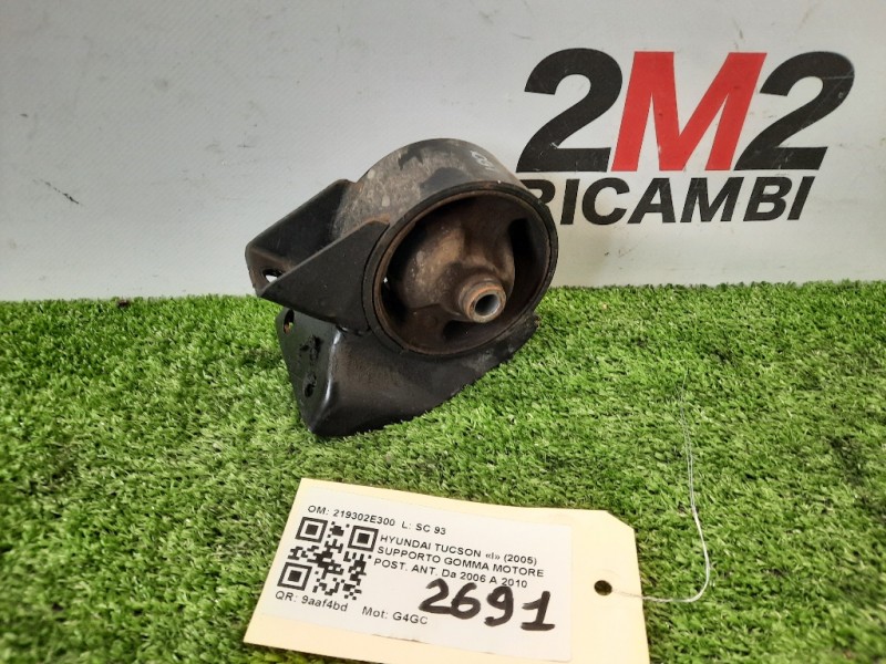 Supporto Gomma Motore POST ANT 219302E300 Hyundai Tucson I 2005
