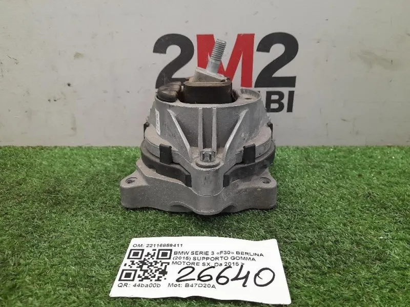 Supporto Gomma Motore SX 22116859411 Bmw Serie 3 F30 Berlina 2015