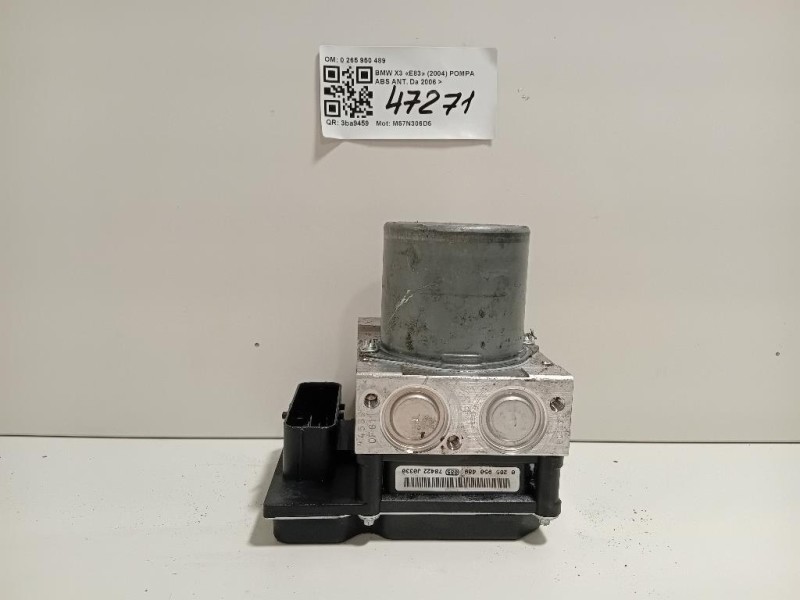 Pompa ABS ANT 0 265 950 489 34513450562 34523450606 Bmw X3 E83 2004