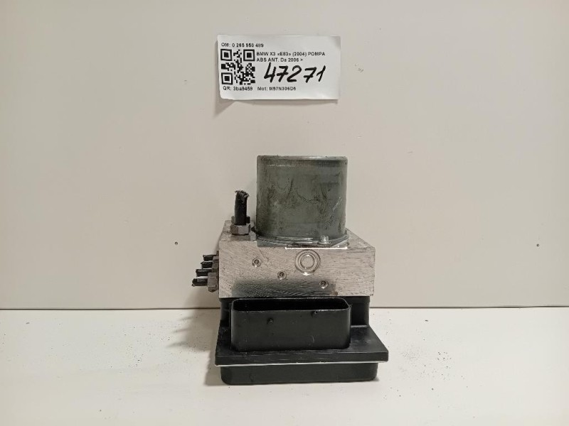 Pompa ABS ANT 0 265 950 489 34513450562 34523450606 Bmw X3 E83 2004