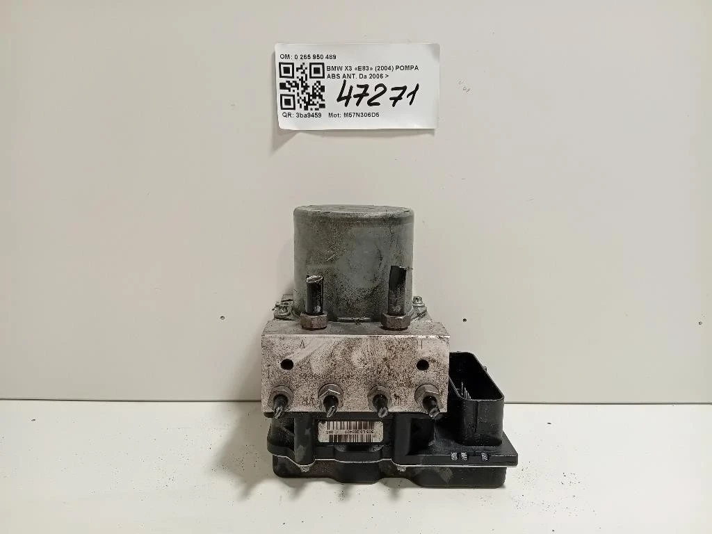 Pompa ABS ANT 0 265 950 489 34513450562 34523450606 Bmw X3 E83 2004