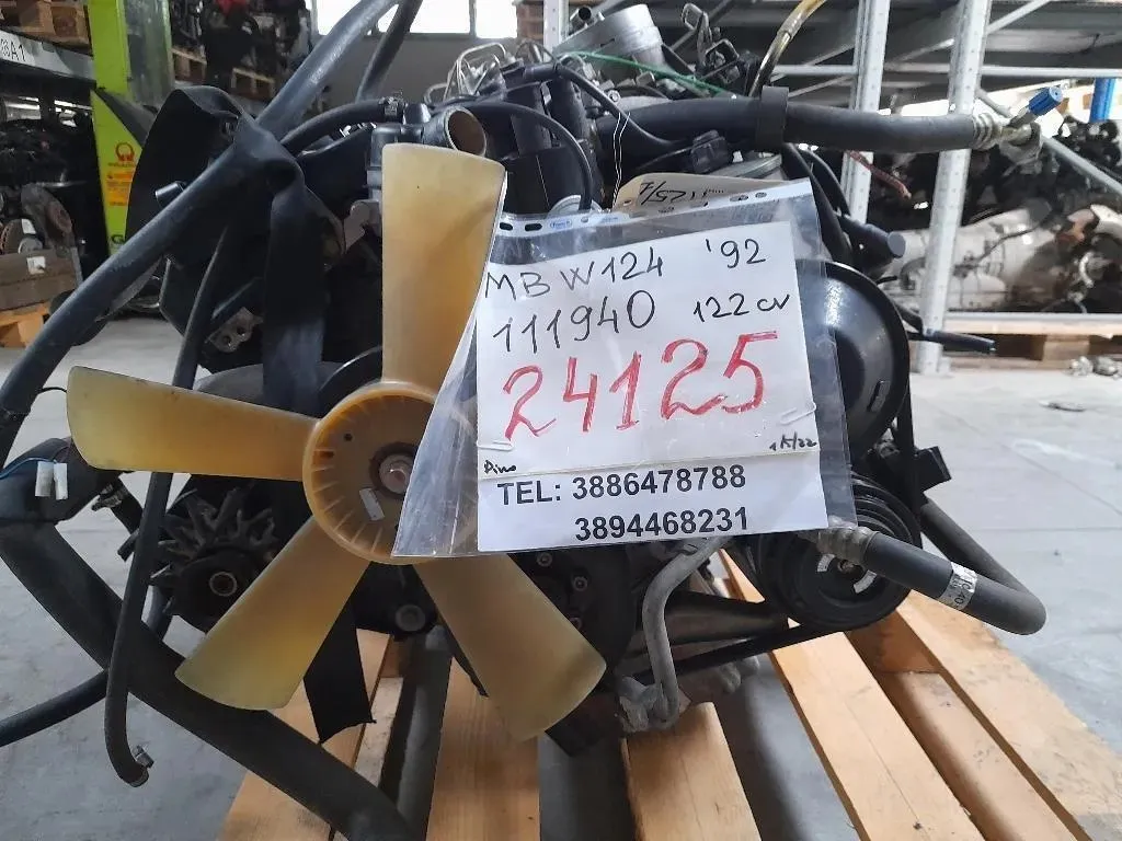 Motore Semicompleto 102963 122 CV 90 KW Mercedes Serie W124 1985