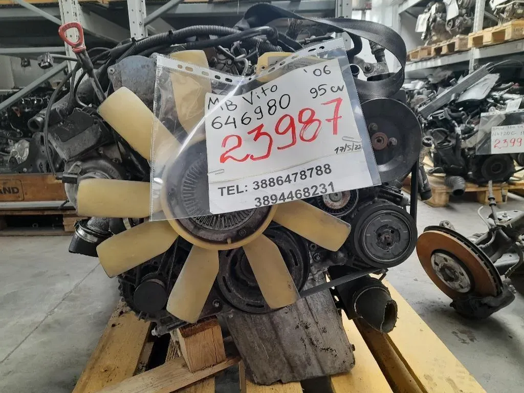 Motore Semicompleto 646980 95CV 70 KW Mercedes VITO W639 2004