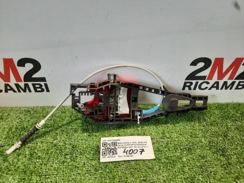 Supporto Maniglia Esterna ANT DX 51217242568 Bmw Serie 3 F30 Berlina 2012