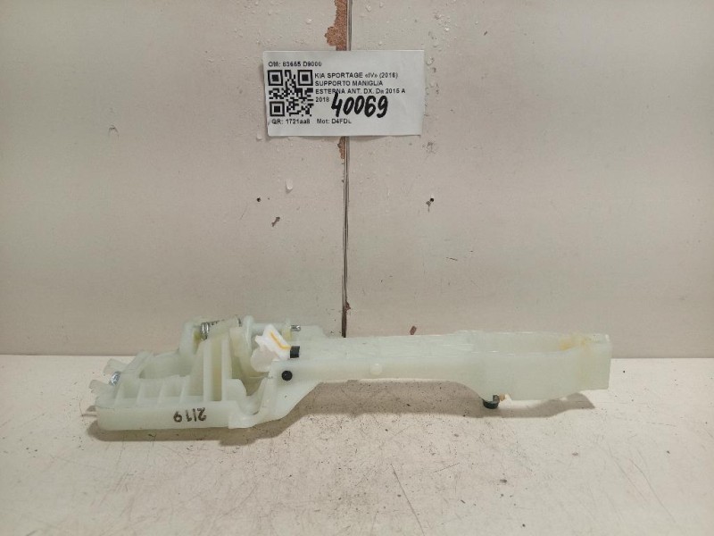 Supporto Maniglia Esterna ANT DX 83665 D9000 Kia Sportage IV 2016