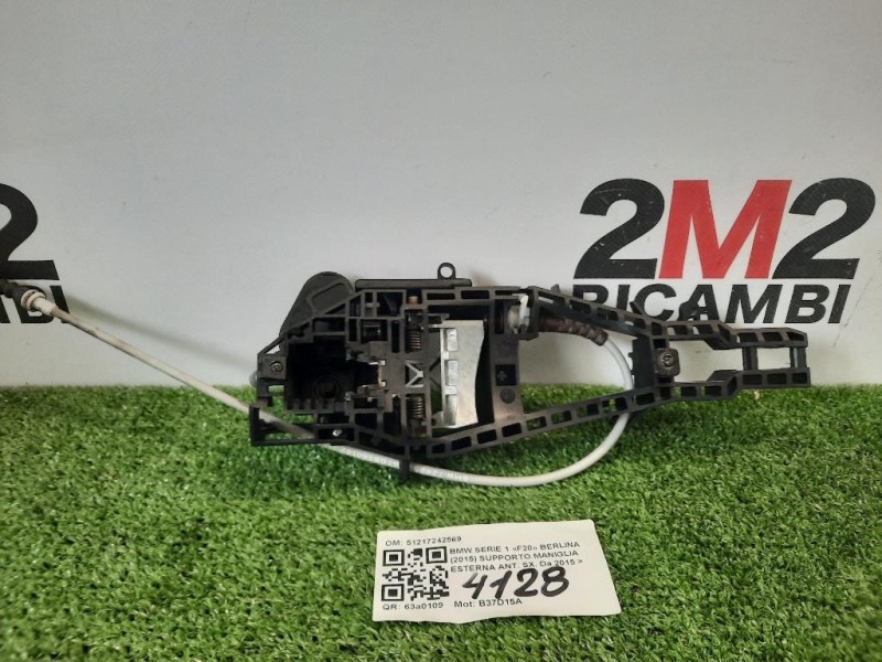 Supporto Maniglia Esterna ANT SX 51217242569 Bmw Serie 1 F20 Berlina 2015