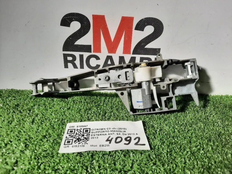 Supporto Maniglia Esterna ANT SX 9109A7 Citroen C3 II 2010