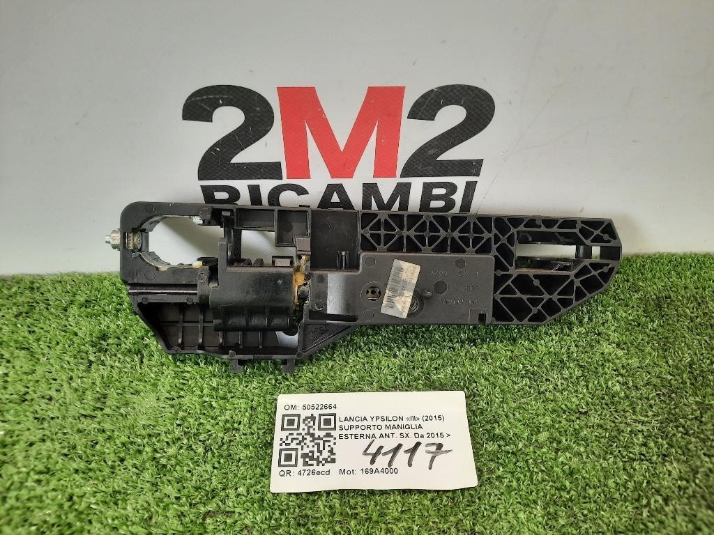 Supporto Maniglia Esterna ANT SX 50522664 Lancia Ypsilon III 2015