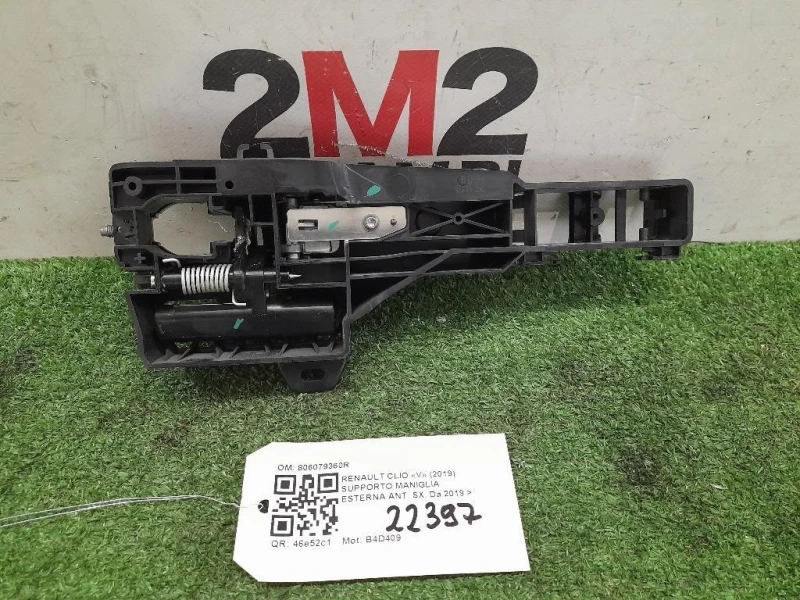 Supporto Maniglia Esterna ANT SX 806079360R Renault CLIO V 2019