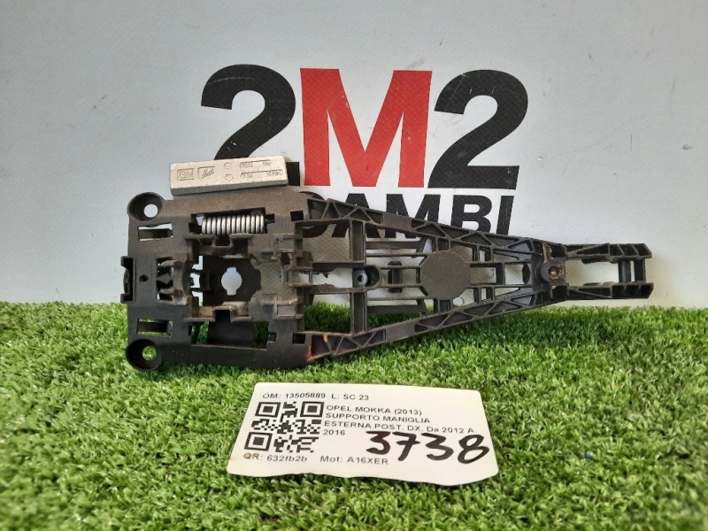 Supporto Maniglia Esterna POST DX 13505889 Opel Mokka 2013