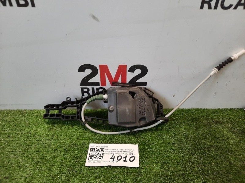 Supporto Maniglia Esterna POST SX 51217242567 Bmw Serie 3 F30 Berlina 2012