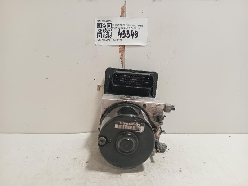 Pompa ABS ANT 13349239 Chevrolet Orlando 2011