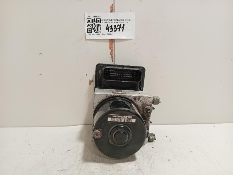 Pompa ABS ANT 13356788 Chevrolet Orlando 2011