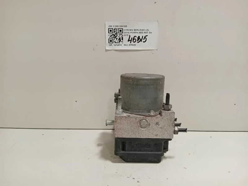Pompa ABS ANT 9801127580 Citroen Berlingo III 2015