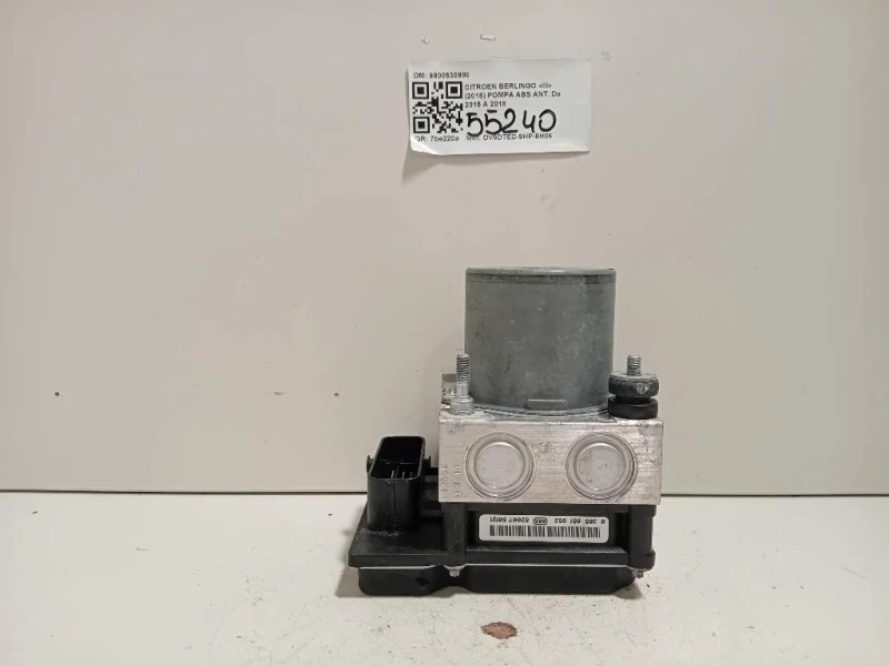 Pompa ABS ANT 9800530980 Citroen Berlingo III 2015