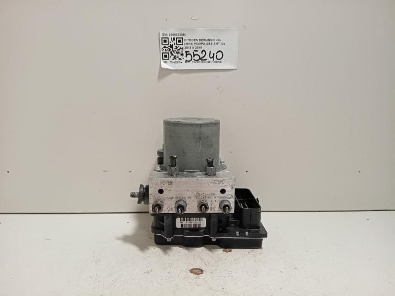 Pompa ABS ANT 9800530980 Citroen Berlingo III 2015