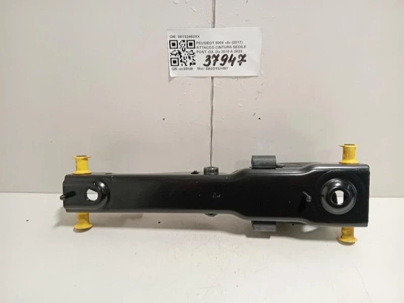Attacco Cintura Sedile Centrale POST 98132460XX Peugeot 5008 II 2017
